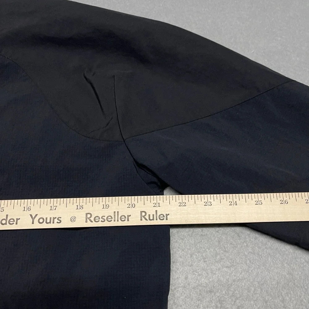 Jordan Jacket Men Medium Black 23Engineered Mesh Ripstop Windbreaker Nike SAMPLE